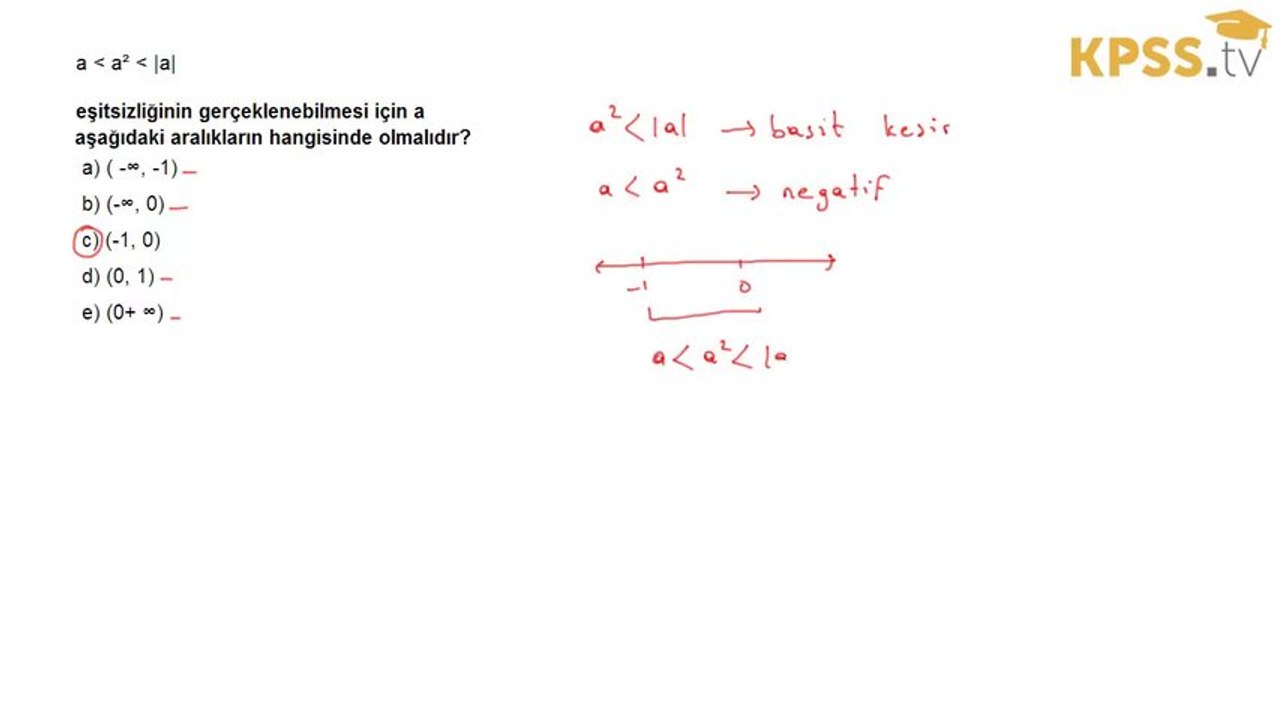 KpssTv | 2008 Kpss Lisans - Genel Yetenek 35. Soru