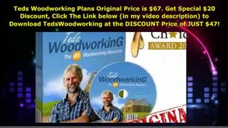 Teds Woodworking Plans - Get Special Discount Here