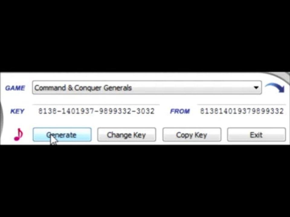 Command & Conquer Generals Keygen Codes