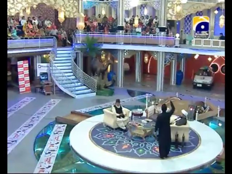 17th Sehri Ishq key Rung Part 1 in Amaan Ramazan with Aamir Liaquat 1434h 27-7-2013 -003