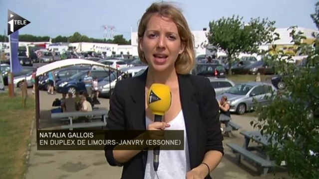 Les routes françaises très chargées