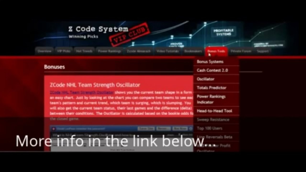 Z-Code System. winning automatic sports prediction software 2. Start winning in sports now!