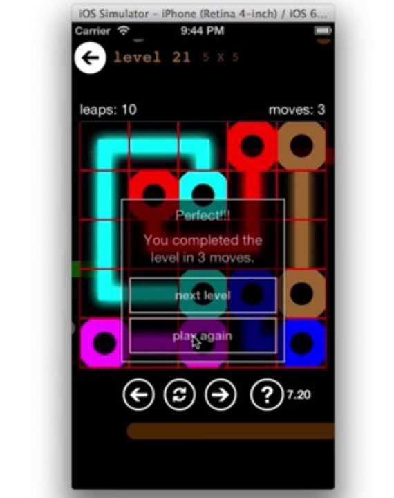 Free Flow Arrange easy mode walkthrough level 21
