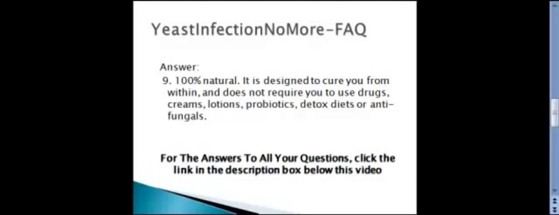 Yeast infection no more: cure yeast infection naturally