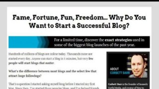 How To Start A Blog That Matters   75% Commissions, Incredible Product