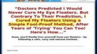 eye floaters no more review