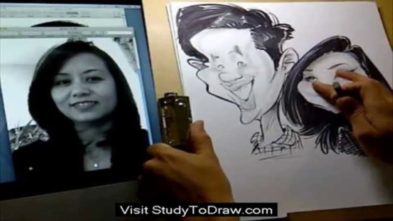 caricature drawing guide