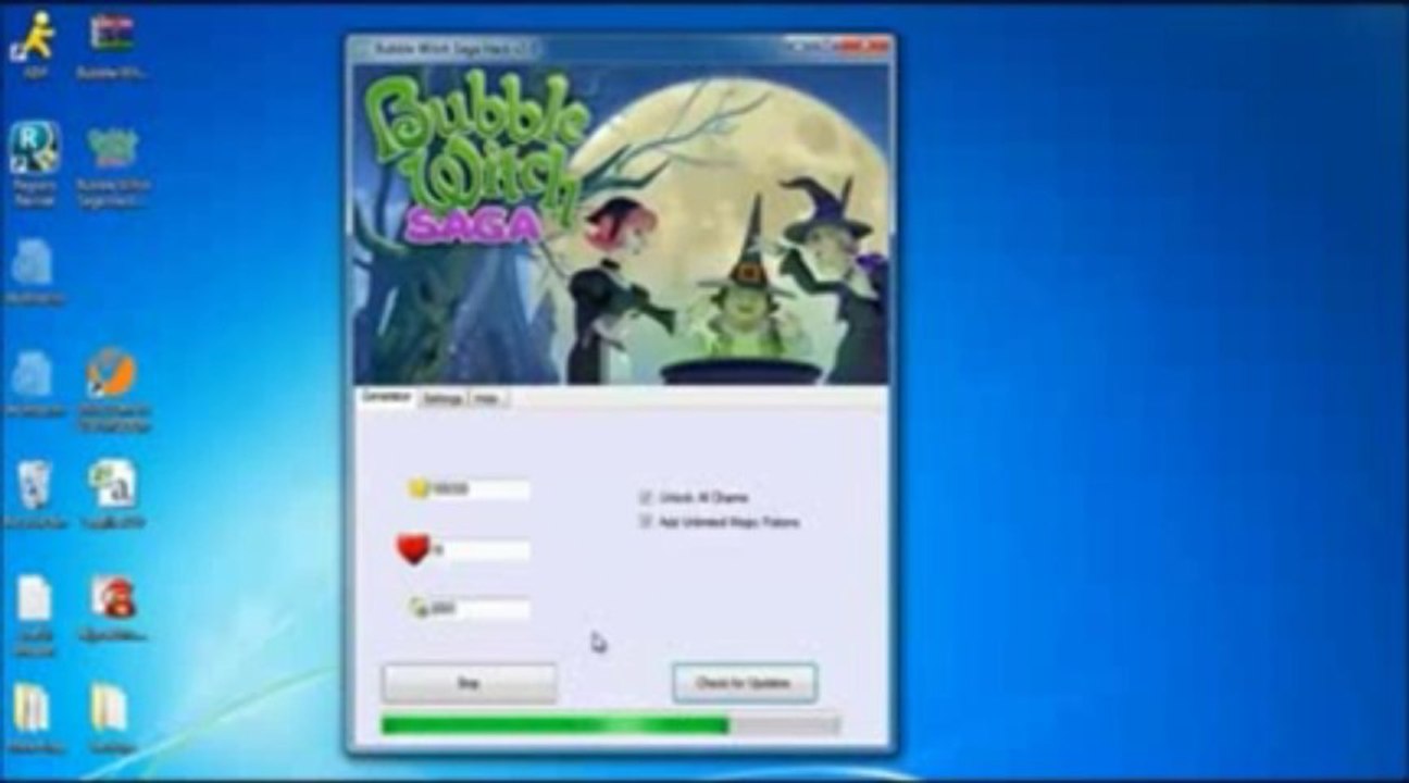 Bubble Witch Saga Hack * Cheat FREE Download August - September 2013 Update