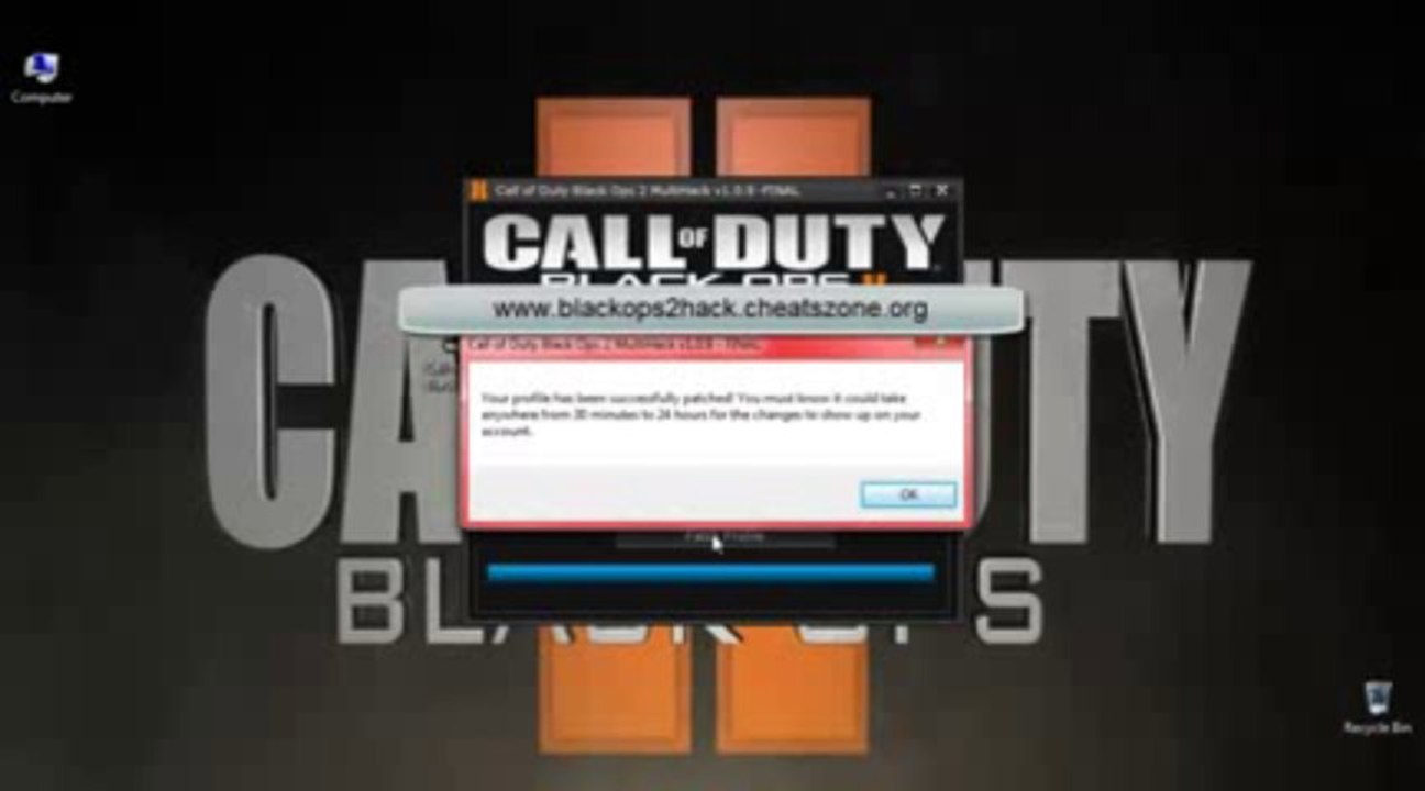 Awesome Black Ops 2 II Hack * Cheat FREE Download August - September 2013 Update