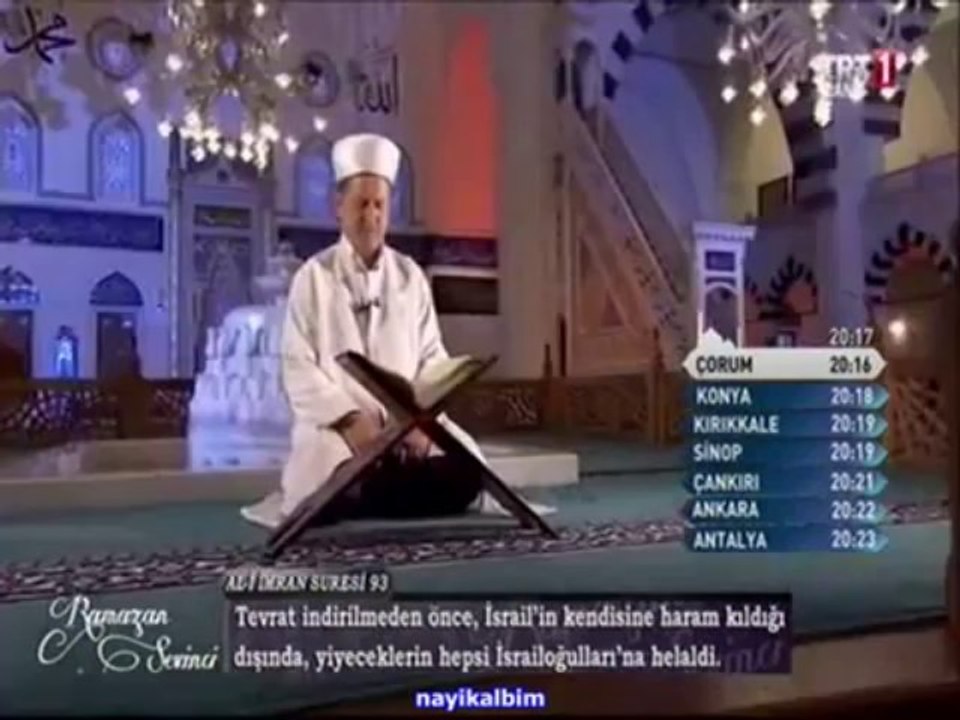 Mehmet Pervane Ali İmran Ramazan 2013