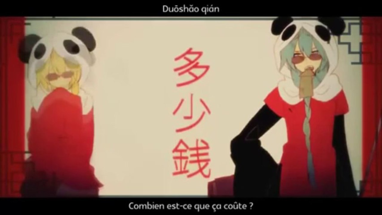 Hatsune Miku & Kagamine Len - 1, 2 Fanclub (Vostfr + Romaji)