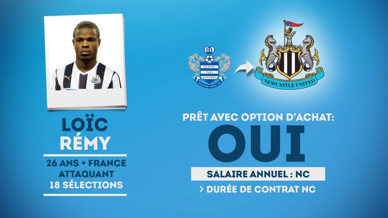 Officiel : Loïc Rémy prêté à Newcastle !