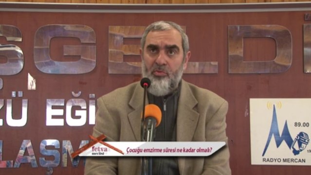 153) Çocuğu emzirme süresi ne kadar olmalı? - Nureddin Yıldız - sosyaldoku.com