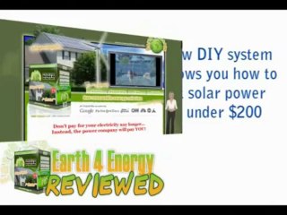 Solar Power | Sustainable Energy With Earth 4 Energy