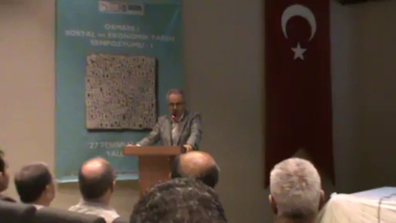 YALOVA MİLLETVEKİLİ TEMEL COŞKUN'UN OSMANLI SEMPOZYUMUNDAKİ KONUŞMASI