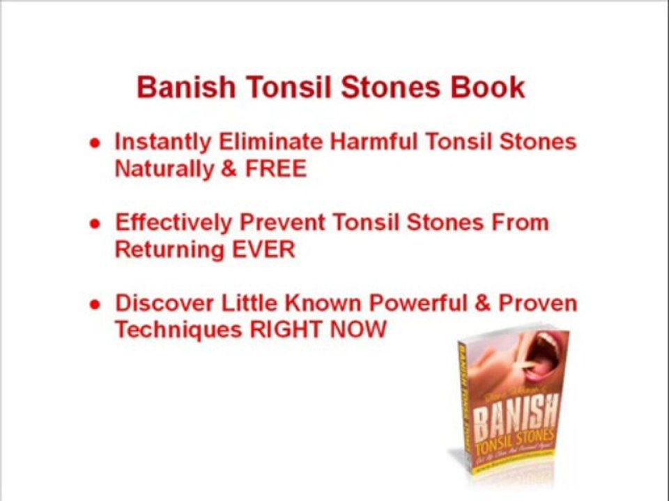 Banish Tonsil Stones | Banish Tonsil Stones Book