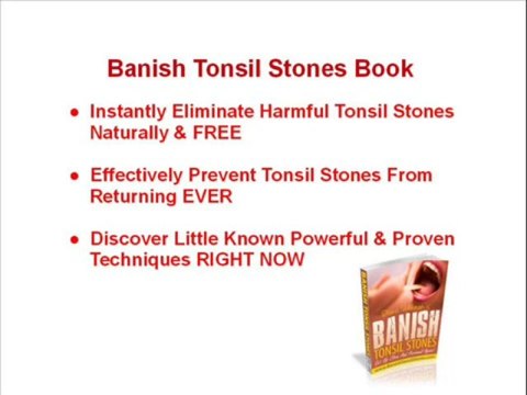 Banish Tonsil Stones | Banish Tonsil Stones Book