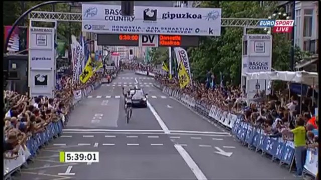 Clásica San Sebastián : Finish