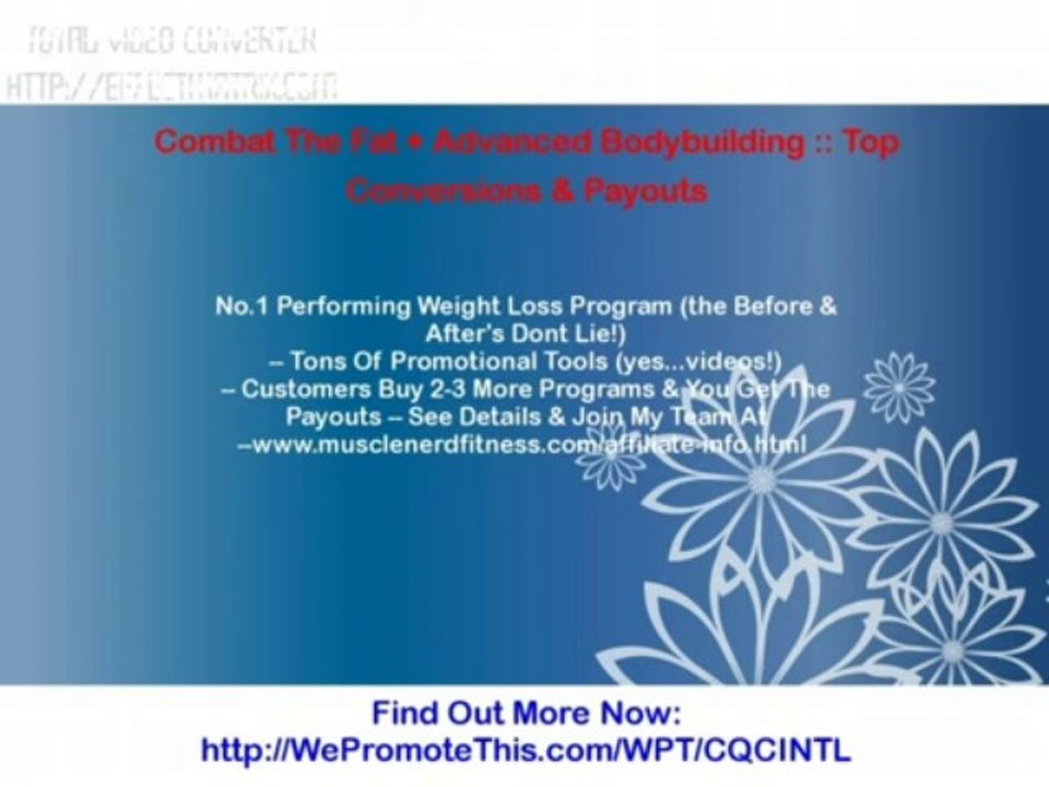 Combat The Fat + Advanced Bodybuilding :: Top Conversions & Payouts