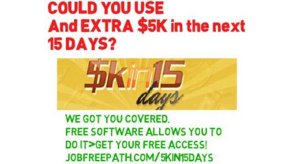 Make 5K In 15 Days Free Software! | Get Your Free Copy Of This Amazing Software!
