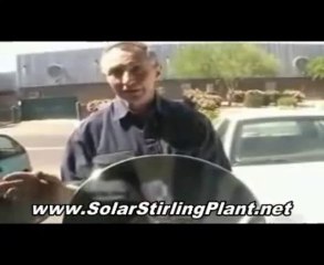 Solar Stirling Plant - Homemade Guide For Free Energy