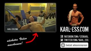 Sixpack und flacher Bauch bekommen - Ernährung und Bauchmuskeltraining - KARL-ESS.COM