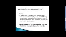 Yeast Infection No More FAQ,How certain that I will be cured Question