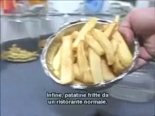 Mc Donald - Comment se décomposent les aliments du fast food - frites, burgers.... Dégueux!!!