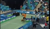 terrible fight in Badminton - Really violent!