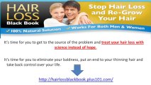 Hair Loss Black Book - Stop Hair Loss & Re-Grow Your Hair