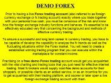 Demo Forex-Real-Demo Forex