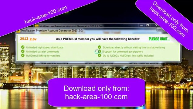 Hotfile Premium Account Generator - Updated 24 July 2013