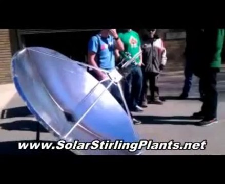 BEST Alternative Energy, Solar Stirling Plant - AMAZING!