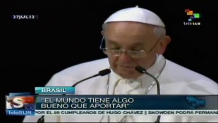 Habla Papa Francisco sobre la cultura del encuentro