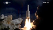 [Ariane 5] Launch of Mighty Ariane 5 Rocket with Alphasat and Insat-3D