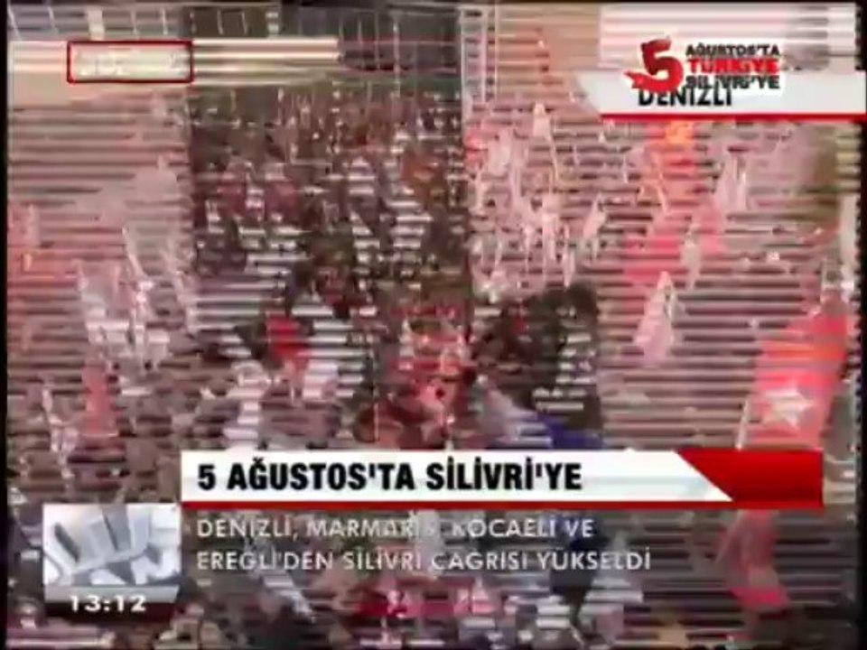 YURDUN HER KÖŞESİNDEN SİLİVRİ ÇAĞRISI