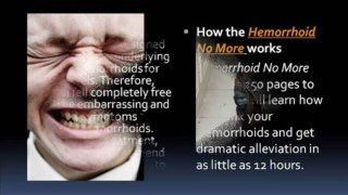 Hemorrhoid No More Review - Health Review Center