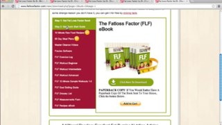 Fat Loss Factor Review - An Inside Look