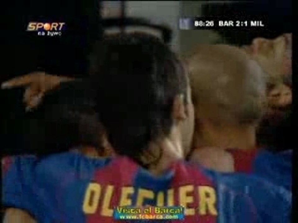 BUT DE RONALDINHO CONTRE MILAN AC