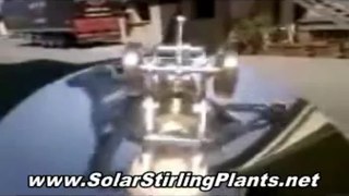 Patent Free Energy Solar Stirling Plant