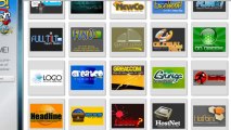 Sample Logos from The Logo Creator Software by Laughingbird