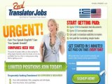 Real Translator Jobs - New Top Offer! - $100 Bonus To New Affiliates!