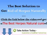 get rid of herpes sore fast and Naturally