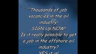 Get A High Paying Job In The Oil Industry with Rigworker