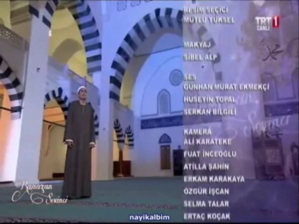 İzzed Raşit Mısır İftar ezanı duası Ramazan 2013