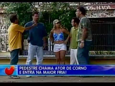 Pegadinha do João Kleber - Chama ator de corno e entra em uma fria