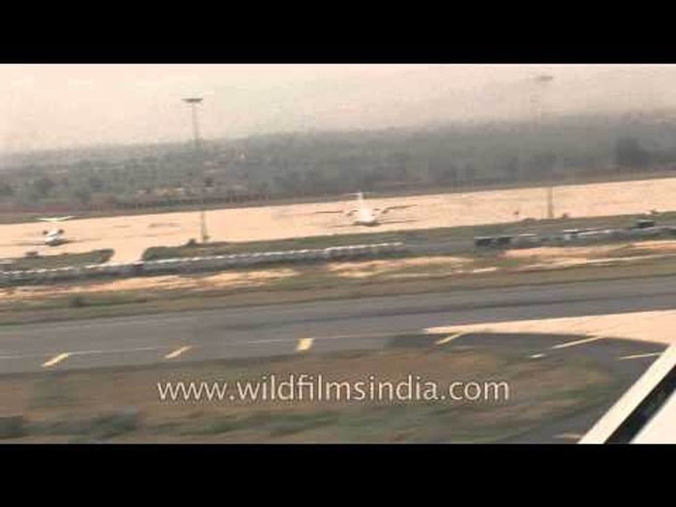 Flying over Kathmandu