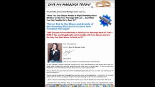 HOW TO SAVE MY MARRIAGE TODAY! VIDEO