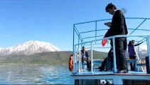 Van Gölü renk değiştiriyor