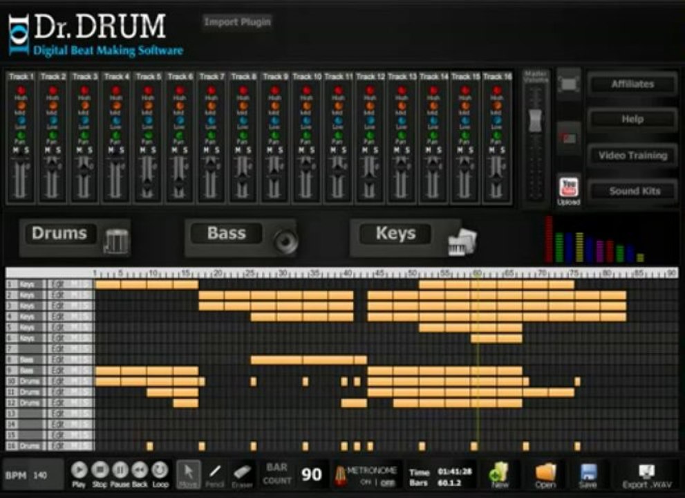DJ Tutorial 2013: Sick Beats Made Using Dr Drum Beat Making Software!